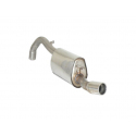 Silencioso trasero salida redonda Alfa Romeo 75 1.8 Turbo (1986 - 1992)