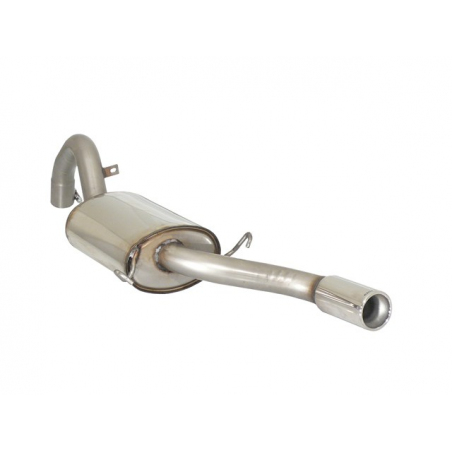 Silencioso trasero en acero inox Alfa Romeo 75 2.5 V6 Q.V. (1988 - 1993)