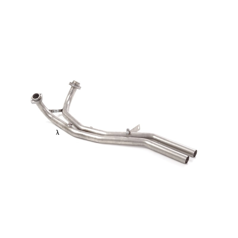 Tramo intermedio en acero inox Alfa Romeo 75 KAT. 3.0i V6 (1988 - 1993)
