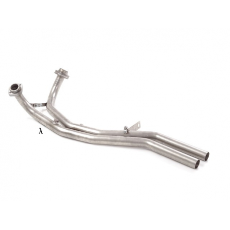 Tramo intermedio en acero inox Alfa Romeo 75 KAT. 3.0i V6 (1988 - 1993)
