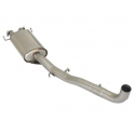 Tramo intermedio en acero inox + Silencioso Alfa Romeo 75 KAT. 3.0i V6 (1988 - 1993)