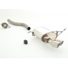 Escape trasero acero inox BMW Serie 3 (E90) 325I/325IX (160KW/218CV) (N53) 2007 - 2012