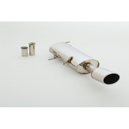 Silencioso trasero en acero inox Peugeot 307 1.6l 16V (80kw/109Cv) 2003 - 2009