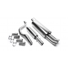 Línea de escape deportivo INOX Cat back Audi A3 (typ 8L) 1.9TDI (66/74/81/96kW) 1996 - 2003