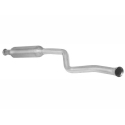 Tramo intermedio con silencioso en acero inox Peugeot 106 1.4 SPORT (55KW) -1.6 RALLY 8/16V (65/88KW) 1996 - 2003