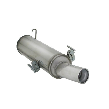 Silencioso trasero en acero inox Peugeot 306 1.4 (55KW) - 1.6 (65KW) - 1.8 (74KW) 1993 - 2002