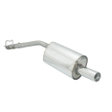 Silencioso trasero en acero inox Renault Clio 1.8 I 16V KAT. (100KW) 01/1991 - 1996