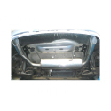 Silencioso trasero doble en acero inox Renault Clio 3 RS 2.0 16V (145KW) + F1 TEAM 2006 - 2009