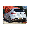 Silencioso trasero dobles en acero inox Renault Clio 4 RS TROPHY 1.6 TURBO (162KW) 2015 - Hoy