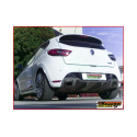 Silencioso trasero dobles en acero inox Renault Clio 4 RS TROPHY 1.6 TURBO (162KW) 2015 - Hoy