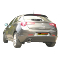 Silencioso trasero en acero inox Alfa Romeo GIULIETTA(940) 1.6JTDM2 (88KW) 2015 - Hoy