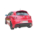 Silencieux arrière duplex Alfa Romeo MiTo(955) 1.3 JTDM (66KW) 09/2008 - 2010