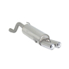 Silencioso trasero en acero inox Alfa Romeo MiTo(955) 1.3 JTDm (70kW) 2010 - 2013