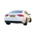 Escape trasero doble en acero inox Ragazzon Audi A5 SPORTBACK 2.0TDI (125KW) 09/2009 - 2012