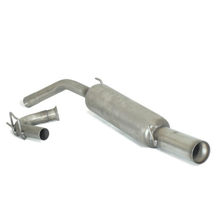 Silencioso trasero grupo N en acero inox Renault Clio 2.0 IE 16V WILLIAMS KAT. (108KW) 05/1993 - 1996