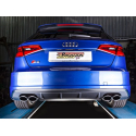 Silencioso intermedio + Silencioso trasero doble AUDI S3 SPORTBACK QUATTRO 2.0TFSI (221KW) 2013 - 2016