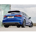 Silencioso intermedio + Silencioso trasero doble AUDI S3 SPORTBACK QUATTRO 2.0TFSI (221KW) 2013 - 2016