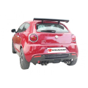 Silencioso trasero doble en acero inox salidas redondas Alfa Romeo MiTo(955) 1.4 TB (125KW) MULTIAIR 2009 - Hoy