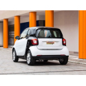 Silencieux arrière duplex 2 sorties 70mm SMART FORTWO 0.9 (66KW) 2014 - AUJOURD'HUI