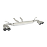 Silencioso trasero Ragazzon doble acero inox PORSCHE CAYENNE S 4.5I (250KW) 2003 - 01/2007
