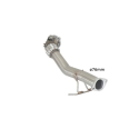 Downpipe en acero inox Ragazzon FORD FOCUS II RS 2.5 TURBO (224KW) Ø76MM 2009 - 2011