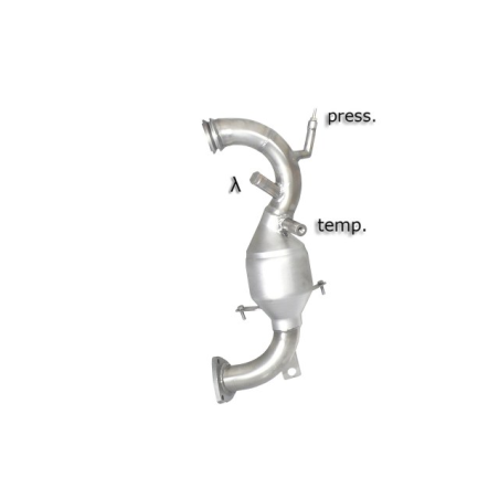 Catalizador deportivo grupo N + tramo sustitución filtro antipartículas OPEL ASTRA J 2.0CDTI (118KW) + SPORTS TOURER 2009 - 2012