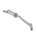 Silencioso intermedio en acero inox OPEL CORSA B 1.2 (33KW) - 1.4 (44KW) - 1.4 GSI 16V (66KW) 1993 - 2000