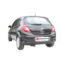 Escape trasero en acero inox OPEL CORSA D 1.3CDTI (55KW) 09/2006 - 2010