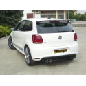 Silencioso trasero en acero inox Volkswagen Polo 6R 2.0R WRC STREET (162KW) 2013 - 2014