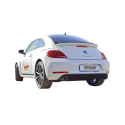 Escape trasero doble en acero inox Volkswagen Beetle - Coccinelle 1.4TSI (118KW) 2011 - Hoy