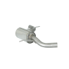 Tramo intermedio con silencioso en acero inox Volkswagen Beetle-Coccinelle 2.0TSI (147KW) 2011 - 2013