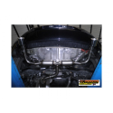 Silencioso trasero doble en acero inox Volkswagen Beetle-Coccinelle 2.0TSI (147KW) 2011 - 2013