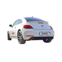 Escape trasero doble acero inox Volkswagen Beetle - Coccinelle 2.0TDI (103KW) 02/2012 - Hoy