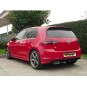 Escape trasero en acero inox Ragazzon Volkswagen Golf VII 1.6TDI (66 / 81KW) 2013 - Hoy