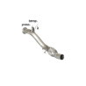 Tramo sustitución catalizador + tramo sustitución FAP BMW Serie 1 E88(CABRIO) 120D (130KW) 2008 - 2013