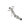 Tramo sustitución catalizador en acero inox BMW Série 5 E61(TOURING) 535D-XD (200KW) 2004 - 2007