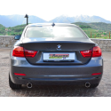 Silencioso trasero doble en acero inox BMW Série 4 F32(COUPÉ) 420D - 420D XDRIVE (135KW) 2013 - 2015