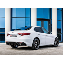 Silencioso trasero doble acero inox Carbon Shot Alfa Romeo Giulia(952) 2.0 Turbo Q4 Veloce (206kW) 2016 - Hoy