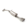 Silencioso trasero en acero inox Audi A1 SPORTBACK 1.4TSI (136KW) 2011 - 2014