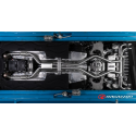 Silencioso trasero doble en acero inox Alfa Romeo Giulia (952) Quadrifoglio 2.9 TURBO (375KW) 2016 - Hoy