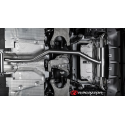 Silencioso trasero doble acero inox salidas Carbon Alfa Romeo Giulia(952) 2.0 TURBO (147KW) 2016 - Hoy