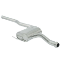 Tramo intermedio en acero inox Fiat Bravo 1.9 JTD 105 (77KW) 1995 - 2002