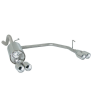 Escape doble en acero inox Fiat Grande Punto 1.3 MULTIJET 16V (55/66KW) 09/2005- + Punto EVO (55/66/70KW) 10/2009 - 2012