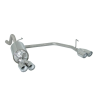 Silencioso doble en acero inox Fiat Grande Punto 1.3 MULTIJET 16V (55/66KW) 09/2005- + Punto EVO (55/66/70KW) 10/2009 - 2012