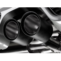 Silencioso trasero acero inox Carbon Shot con válvula MINI F56 JCW 2.0 (170KW) 2014 - Aujourd'hui