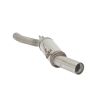 Escape trasero grupo N Ragazzon en acero inox Fiat Punto 90 CABRIO (65KW) 10/1993 - 1999