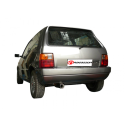 Silencioso trasero en acero inox Ragazzon Fiat Uno 1° SERIE 1301CC TURBO IE KAT. 1986 - 08/1989