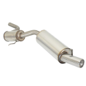 Silencioso trasero en acero inox Ragazzon Fiat Uno 2° serie 1372cc Turbo IE 09/1989 - 1992