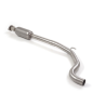 Tramo intermedio con silencioso acero inox Fiat Punto EVO 1.4 TURBO MULTIAIR (99KW) 10/2009 - 2012