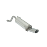 Silencioso trasero en acero inox Fiat Punto EVO 1.6 MULTIJET (88KW) 10/2009 - 2012
